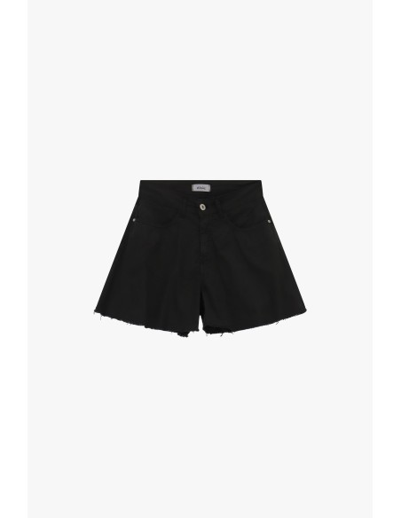 Dixie regular-fit shorts met gerafelde onderkant en zakken