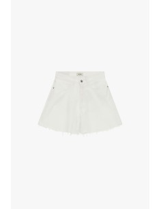 Short à coupe régulière avec bas effiloché et poches Dixie