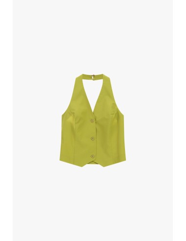 Gilets à col profond avec fermeture par boutons Dixie