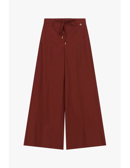 Pantalon palazzo avec taille à cordon de serrage et détails métalliques Dixie