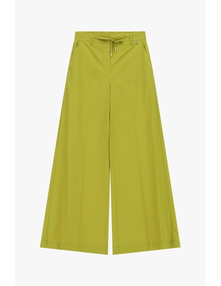 Pantalon palazzo avec taille à cordon de serrage et détails métalliques Dixie