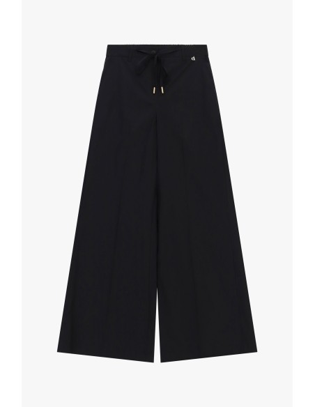 Pantalon palazzo avec taille à cordon de serrage et détails métalliques Dixie