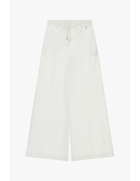 Pantalon palazzo avec taille à cordon de serrage et détails métalliques Dixie