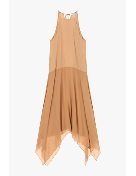 Robe longue sans manches à ourlet asymétrique Dixie