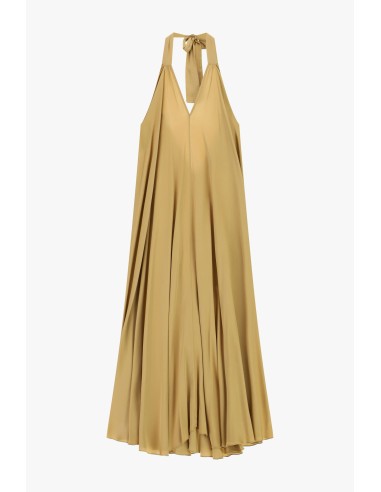 Robe longue évasée à encolure américaine Dixie