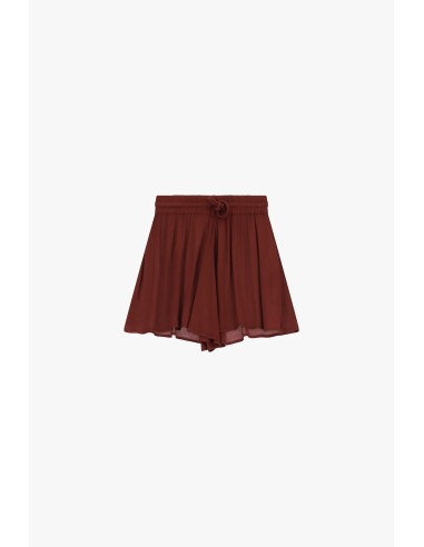 Korte skorts met elastische taille en trekkoord van Dixie