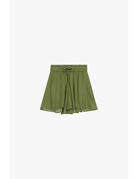 Korte skorts met elastische taille en trekkoord van Dixie