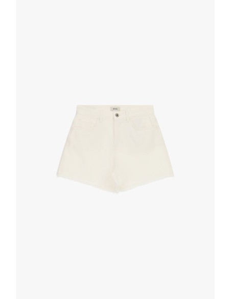 Short à coupe régulière avec détails effilochés et poches Dixie