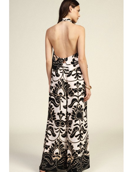 Pantalon à taille élastiquée Dixie, imprimé floral Palace