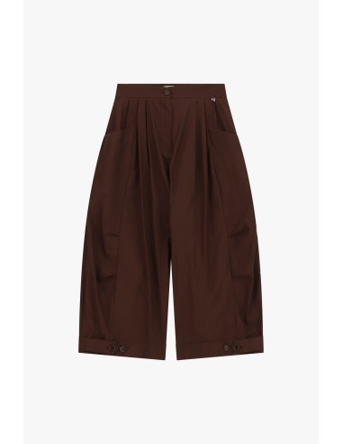 Pantalon court Palace avec plis et poches larges Dixie