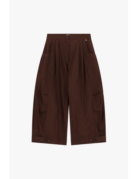Pantalon court Palace avec plis et poches larges Dixie