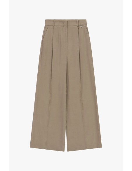 Pantalon Palace à pinces et taille haute Dixie