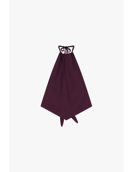 Top Bandana avec bretelles tressées et nœuds Dixie