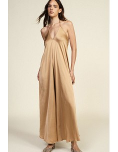Ruime jumpsuit met V-hals en dunne schouderbandjes Dixie