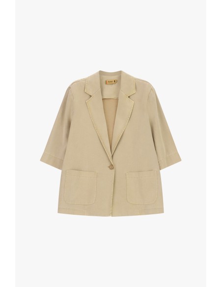 Oversized blazer met zakken aan de voorkant en wijde mouwen Please