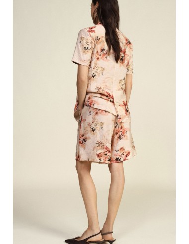 Short regular fit taille haute à imprimé floral Dixie