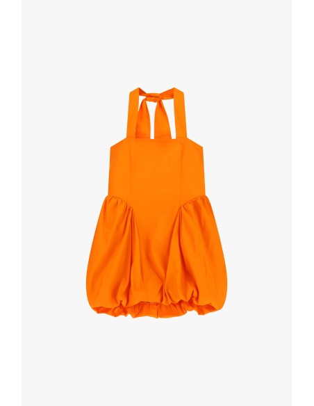 Robe courte à larges bretelles et bas bouffant Dixie