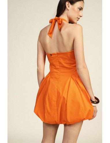 Robe courte à larges bretelles et bas bouffant Dixie