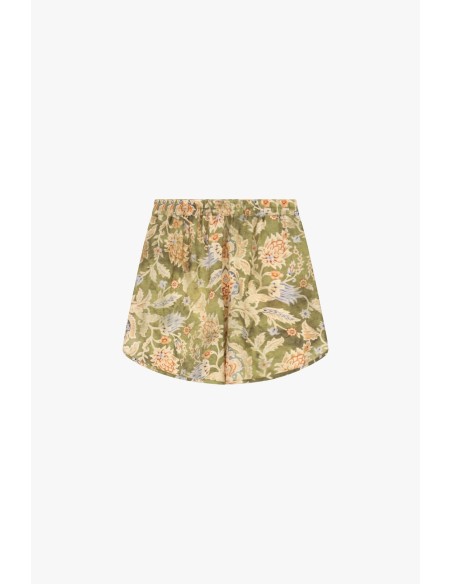 Short regular fit extensible à imprimé floral Dixie