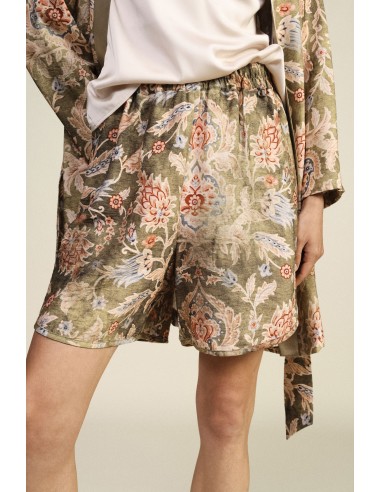Short regular fit extensible à imprimé floral Dixie