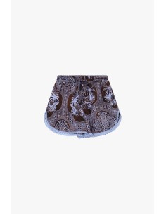 Etnische fantasieshorts met kanten boord Dixie 2