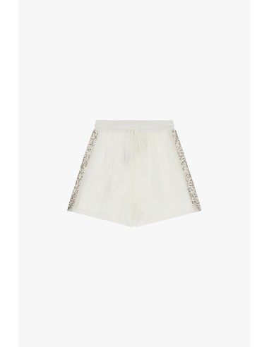 Dixie regular-fit shorts met pailletten aan de zijkanten