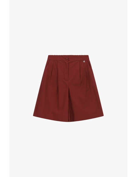 Short taille haute à pinces et poches latérales Dixie