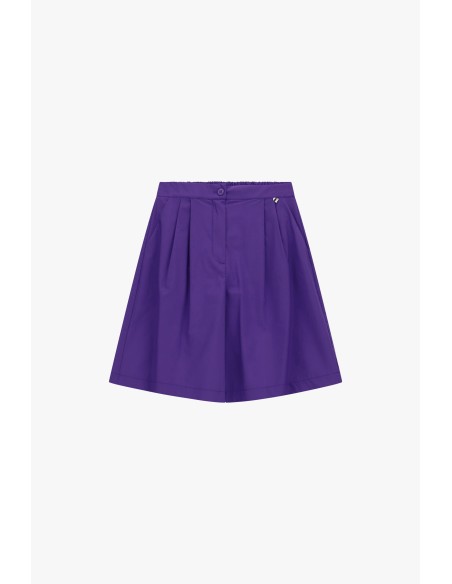 Short taille haute à pinces et poches latérales Dixie