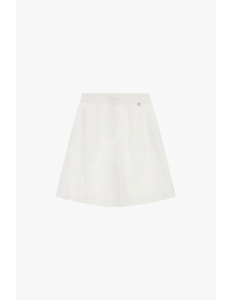 Short taille haute à pinces et poches latérales Dixie