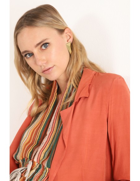 Veste fluide à revers classiques Dixie