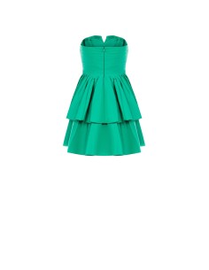 Robe courte pour petite fille en coton avec corsage froncé, style Rinascimento 2