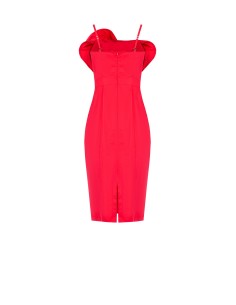 Robe fourreau en coton avec une grande rose structurée « Rinascimento » 2