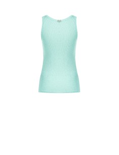 Top ajusté en maille côtelée avec fil lurex Rinascimento 2