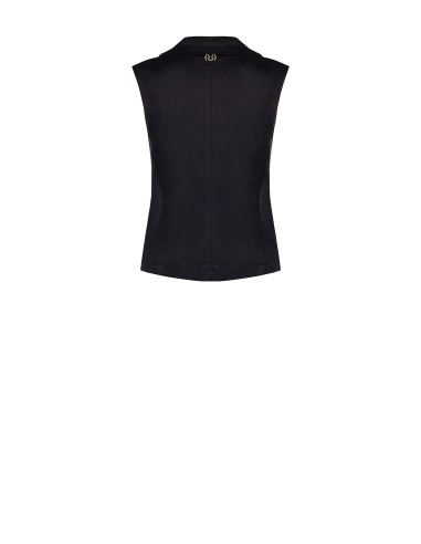 Gilet droit en mélange de coton et de lyocell Rinascimento