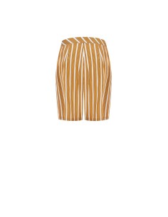 Bermuda en mélange de viscose à rayures, avec pinces et poches, « Rinascimento » 2