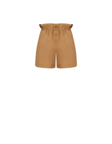 Short en coton avec cordon de serrage à la taille et poches « Rinascimento »