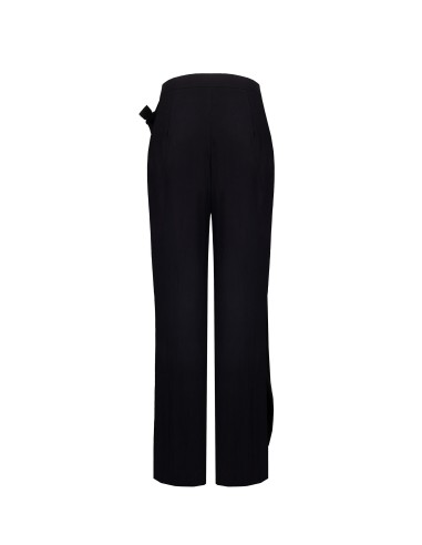 Pantalon paréo en viscose légèrement froissée « Rinascimento »
