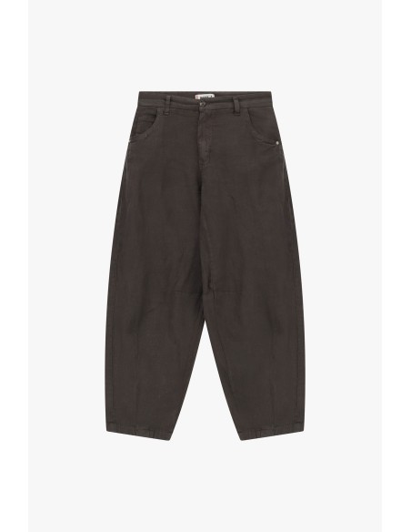 Palazzobroek met hoge taille en cropped snit, alstublieft