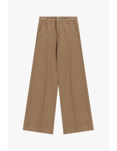 Pantalon palazzo taille haute avec poches latérales Please 2