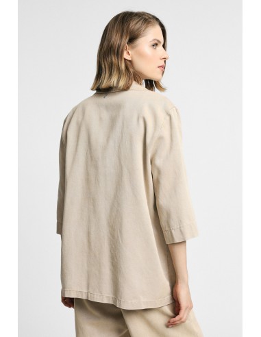 Blazer oversize avec poches frontales et manches larges Please