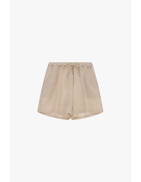 Short coupe classique à taille élastiquée et cordon de serrage Dixie