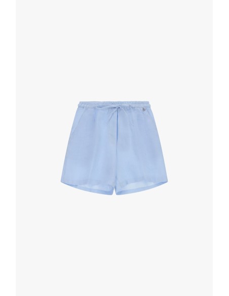 Short coupe classique à taille élastiquée et cordon de serrage Dixie