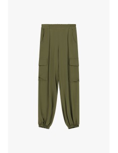 Pantalon cargo avec poches et bas élastiqué Dixie 2