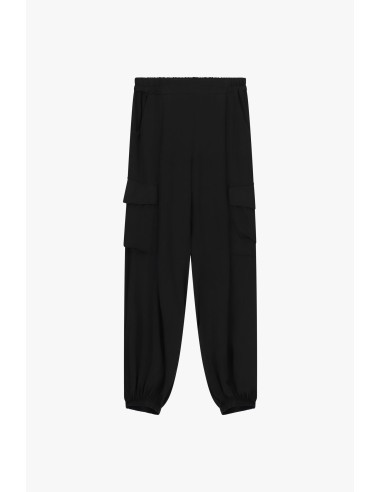 Pantalon cargo avec poches et bas élastiqué Dixie