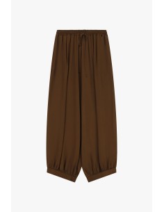 Pantalon palazzo large à bas élastiqué Dixie 2