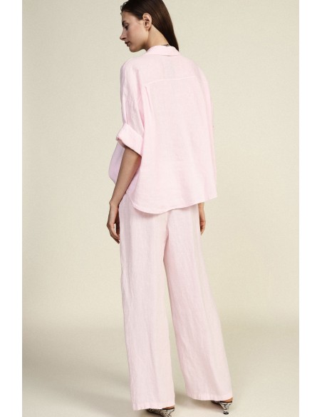Pantalon Ampi taille haute avec cordon de serrage Dixie