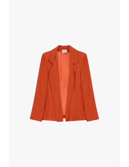Veste fluide à revers classiques Dixie
