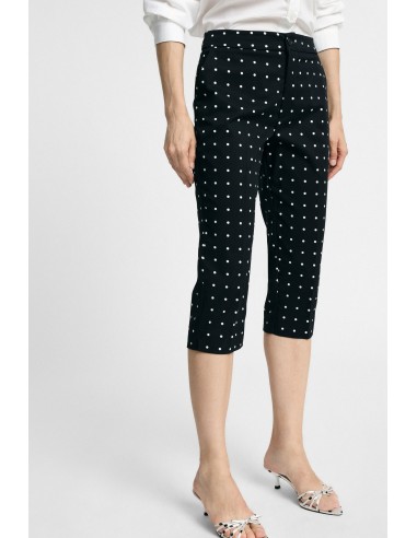 Bermuda coupe regular à motif à pois avec fermeture frontale Please