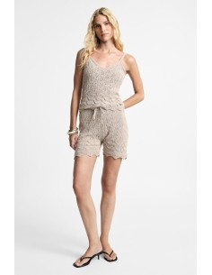 Short regular fit en maille avec cordon Please