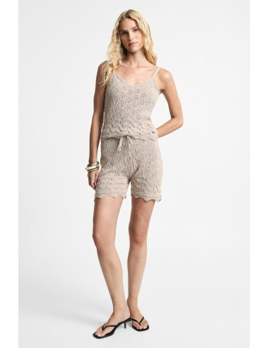 Short regular fit en maille avec cordon Please